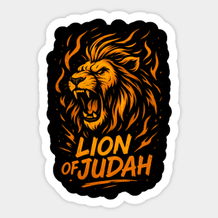 Lion of Judah Sticker